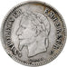 France, Napoleon III, 20 Centimes, 1867, Strasbourg, Silver, VF(20-25)