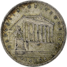 Austria, Schilling, 1925, Plata, MBC, KM:2840