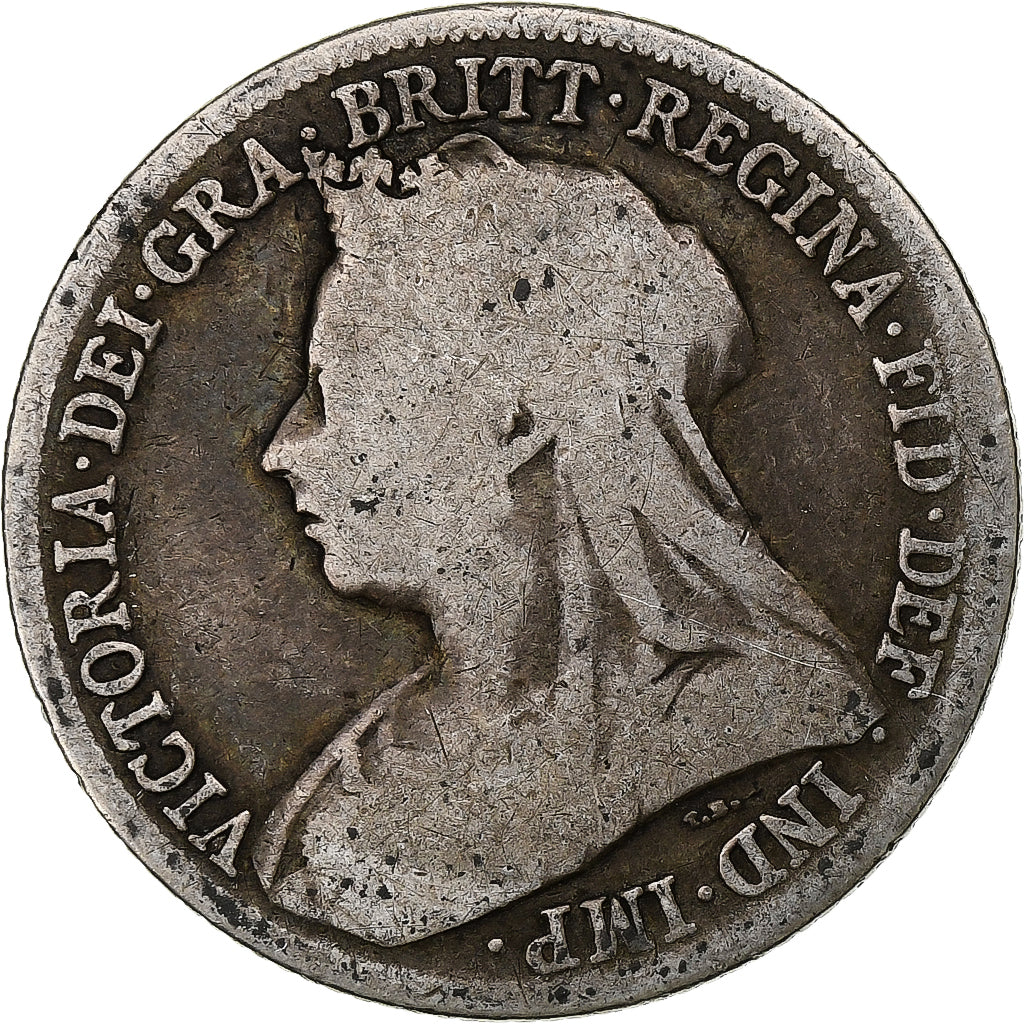 Great Britain, Victoria, Shilling, 1899, Silver, VF(20-25), KM:780