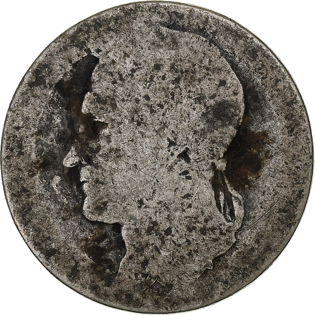 Belgium, Leopold I, Franc, 1834, Brussels, Silver, AG(3), KM:7.1
