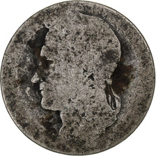 Belgium, Leopold I, Franc, 1834, Brussels, Silver, AG(3), KM:7.1