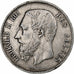 Belgium, Leopold II, 5 Francs, 5 Frank, 1874, Silver, VF(30-35), KM:24