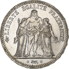 France, 5 Francs, Hercule, 1873, Paris, Argent, SUP+, Gadoury:745a, KM:820.1