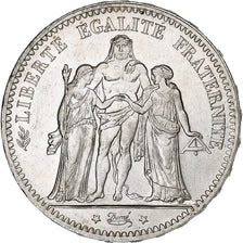 France, 5 Francs, Hercule, 1876, Paris, Argent, SUP, Gadoury:745a, KM:820.1