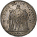 France, Hercule, 5 Francs, 1877, Paris, AU(50-53), Silver, KM:820.1