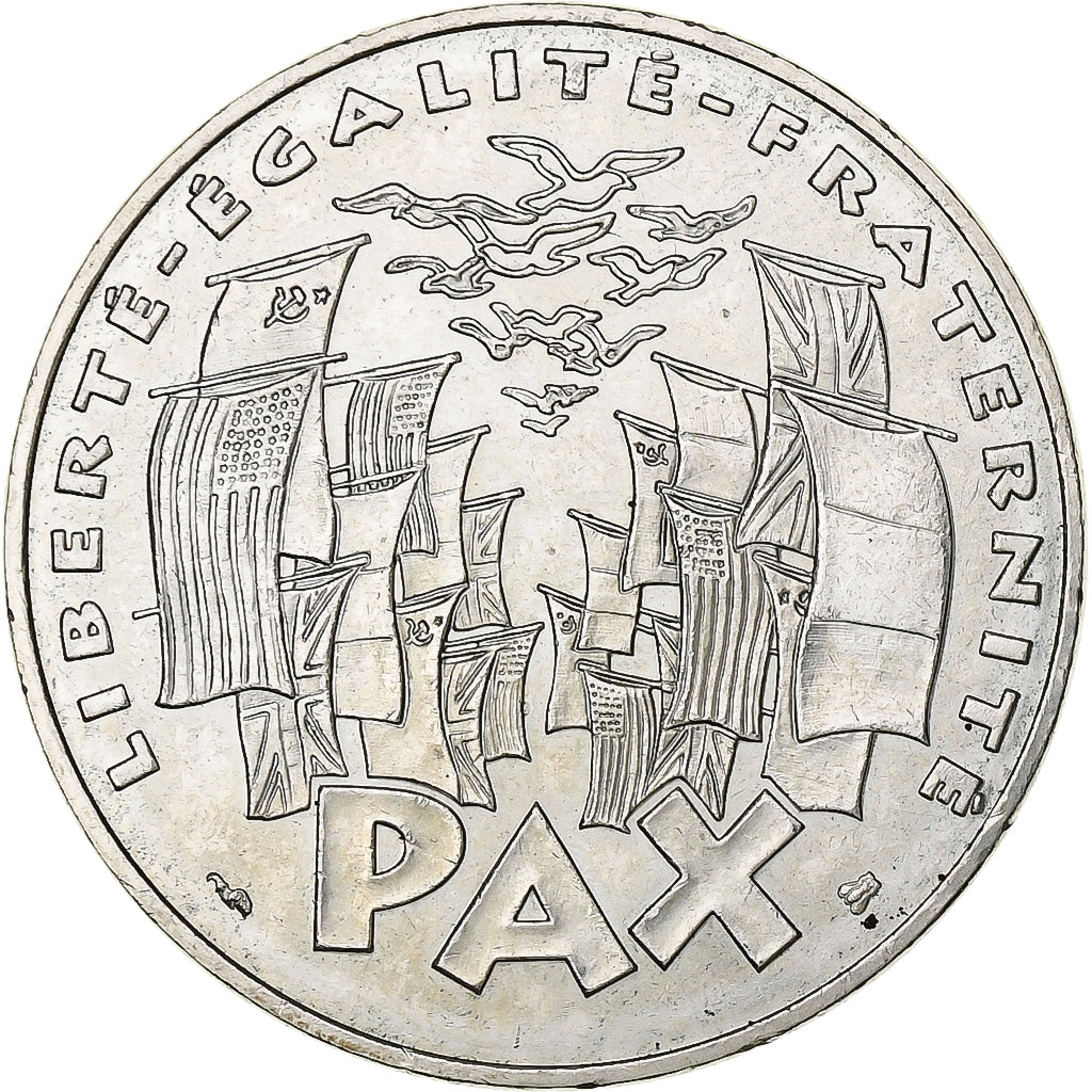 Frankrijk, 100 Francs, 8 mai 1945, 1995, Zilver, PR, Gadoury:952, KM:1116.1