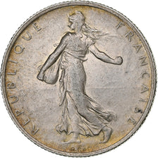 France, 2 Francs, Semeuse, 1905, Paris, Silver, EF(40-45), Gadoury:532, KM:845.1