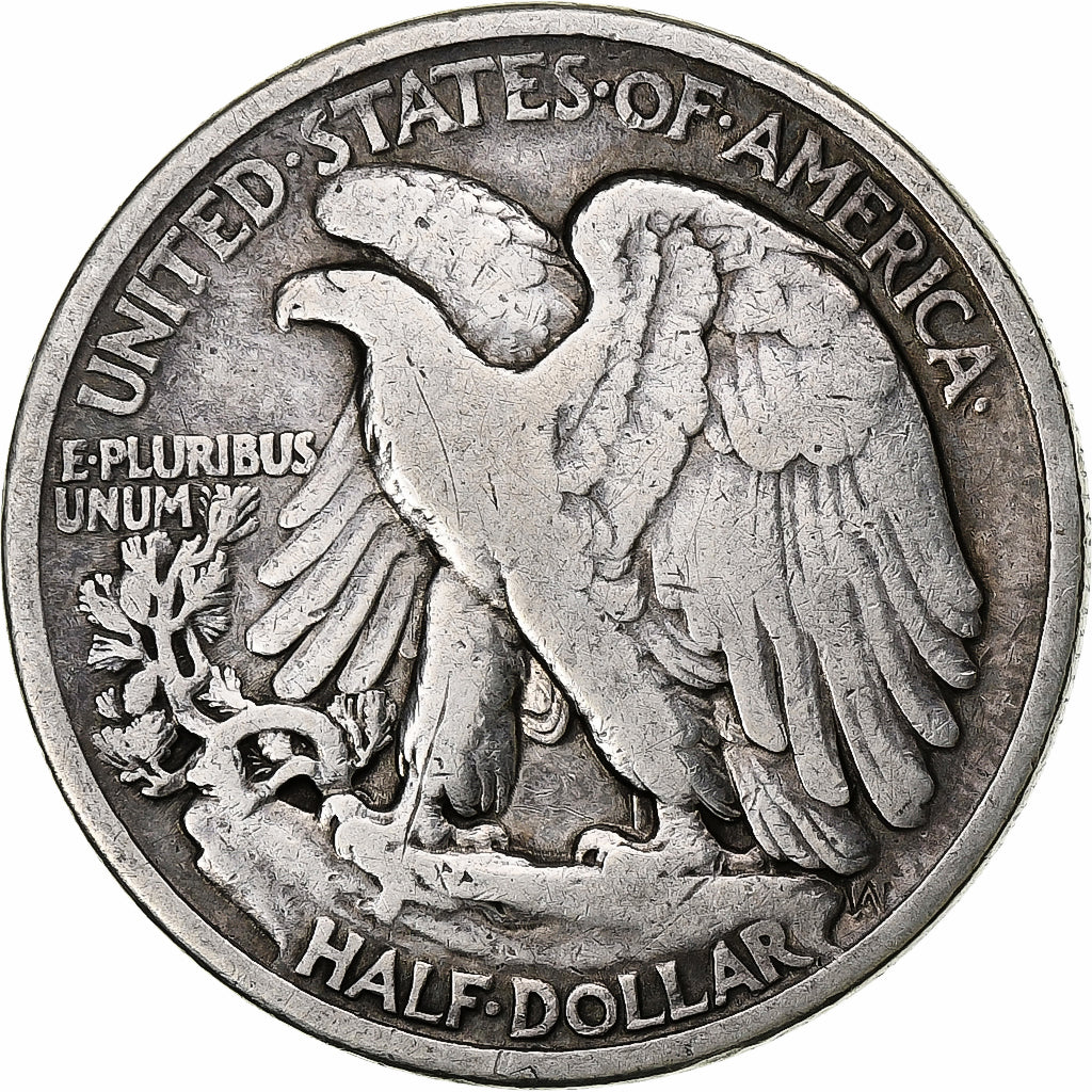 United States, Half Dollar, Walking Liberty, 1934, Philadelphia, Silver