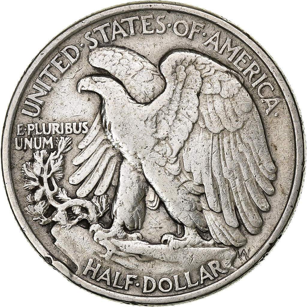 United States, Half Dollar, Walking Liberty, 1943, Philadelphia, Silver