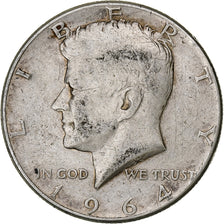 United States, Half Dollar, Kennedy, 1964, Philadelphia, Silver, VF(30-35)