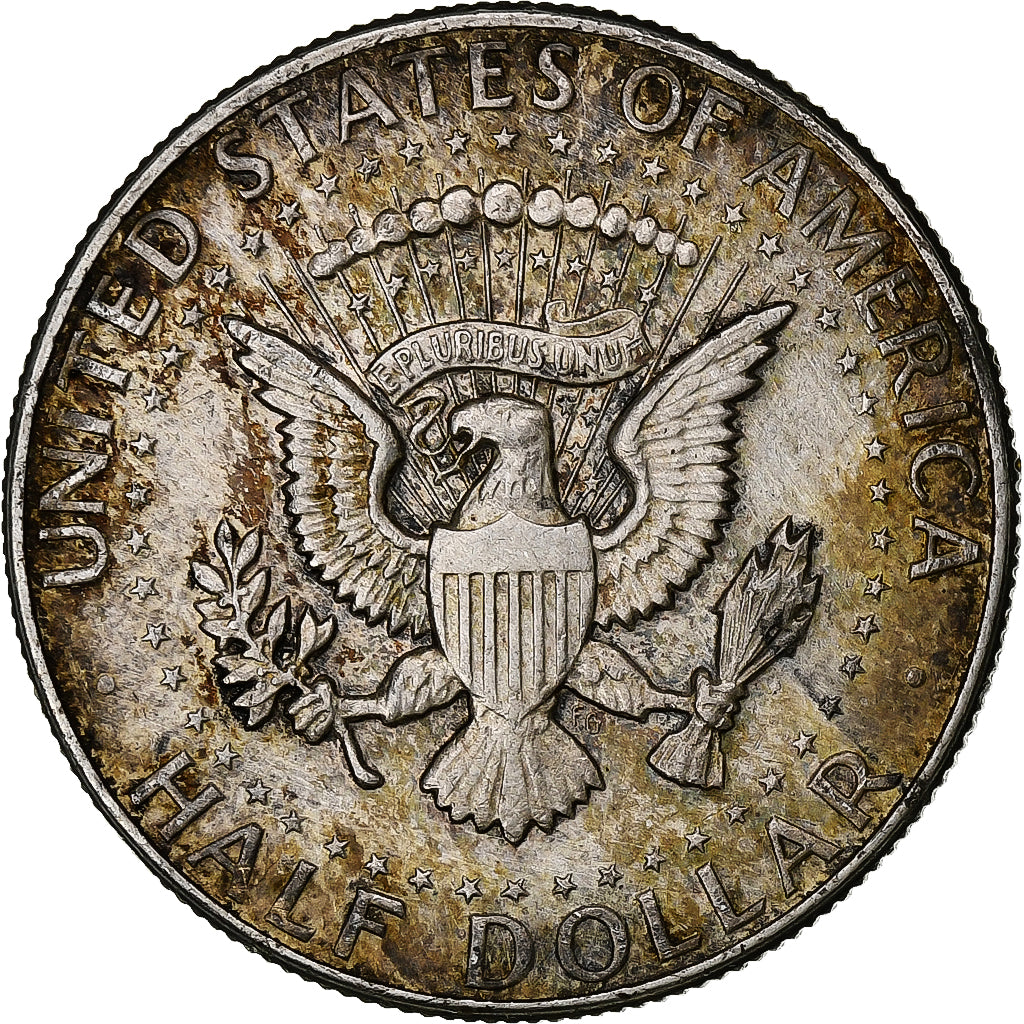 United States, Half Dollar, Kennedy, 1964, Philadelphia, Silver, EF(40-45)