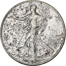 Estados Unidos, Half Dollar, Walking Liberty, 1945, Philadelphia, Plata, MBC