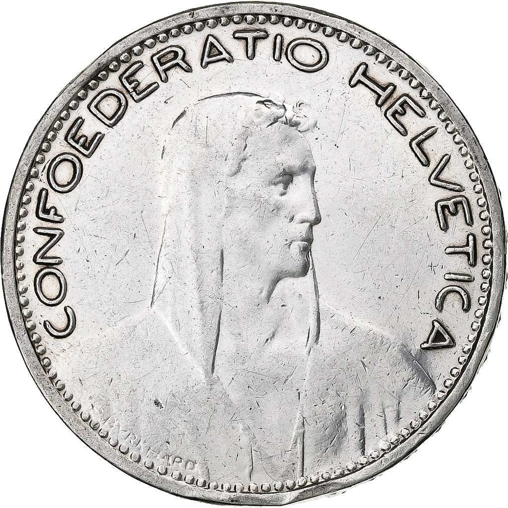 Switzerland, 5 Francs, 1923, Bern, Silver, EF(40-45), KM:37