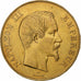 Francia, Napoleon III, 100 Francs, 1858, Paris, Oro, BB, Gadoury:1135