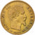 Francja, Napoleon III, 5 Francs, 1860, Paris, Złoto, EF(40-45), Gadoury:1001