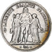 France, 5 Francs, Hercule, 1848, Strasbourg, Silver, VF(20-25), Gadoury:683