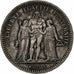 Francia, 5 Francs, Hercule, 1848, Strasbourg, Argento, BB, Gadoury:683, KM:756.2