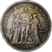 France, 5 Francs, Hercule, 1849, Strasbourg, Silver, VF(20-25), Gadoury:683