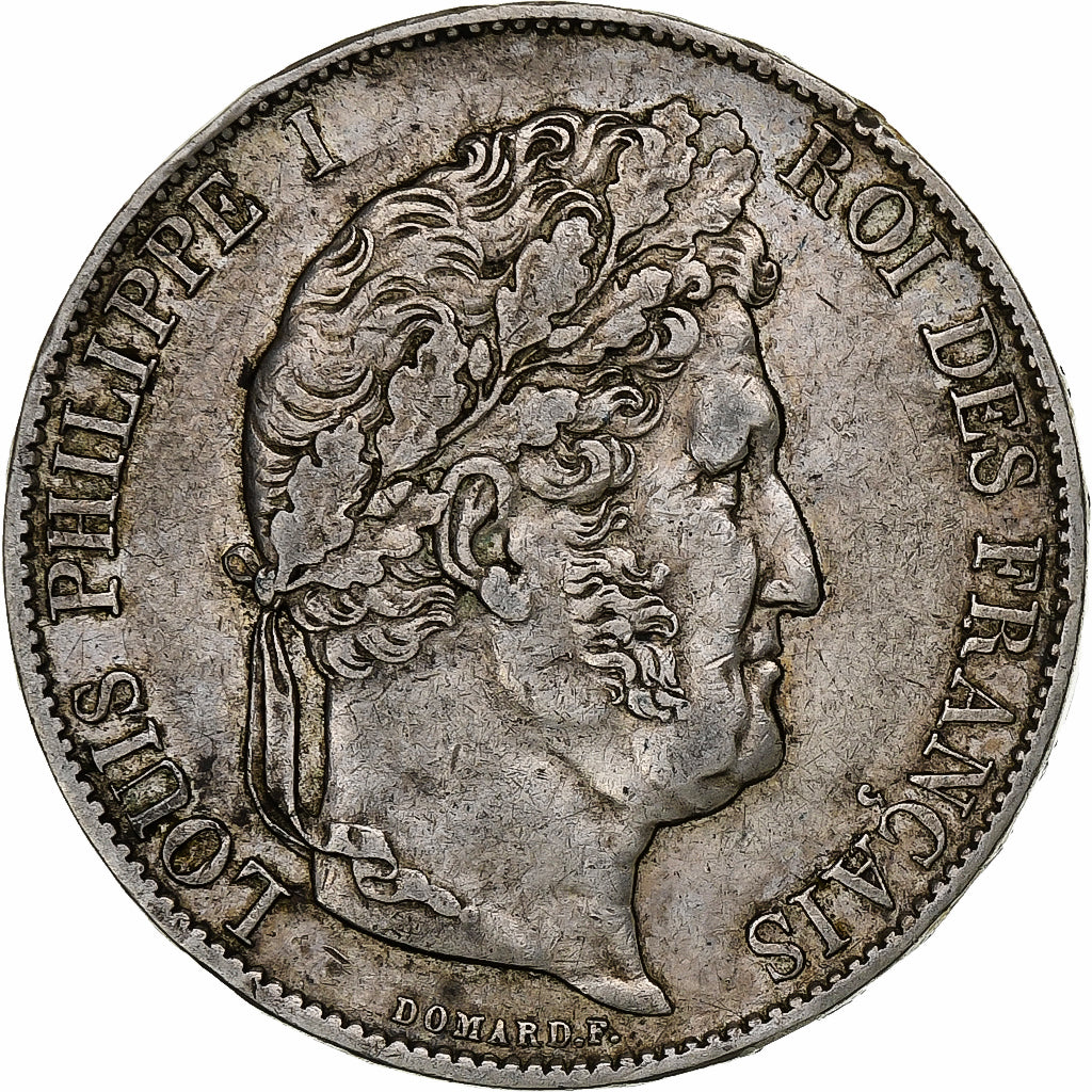 France, 5 Francs, Louis-Philippe, 1846, Paris, Silver, EF(40-45), KM:749.1