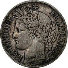 Frankreich, 5 Francs, Cérès, 1849, Paris, Silber, S, Gadoury:719, KM:761.1