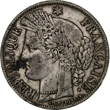 France, 5 Francs, Cérès, 1851, Paris, Silver, VF(30-35), KM:761.1