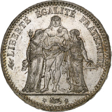 France, 5 Francs, Hercule, 1873, Paris, Silver, AU(55-58), Gadoury:745a