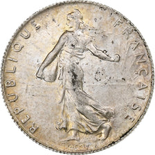 France, 50 Centimes, Semeuse, 1907, Paris, Argent, SUP, Gadoury:420, KM:854