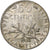 Frankrijk, 50 Centimes, Semeuse, 1908, Paris, Zilver, ZF+, Gadoury:420, KM:854