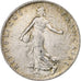 Francia, 50 Centimes, Semeuse, 1909, Paris, Plata, EBC+, Gadoury:420, KM:854
