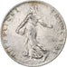 Frankrijk, 50 Centimes, Semeuse, 1909, Paris, Zilver, PR+, Gadoury:420, KM:854