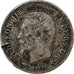 Francia, 20 Centimes, Napoléon III, 1860, Paris, Plata, BC, KM:778.1
