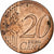 République fédérale allemande, 20 Euro Cent, planchet error struck on 2 cent
