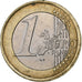 União Europeia, 1 Euro, error double reverse side, Bimetálico, EF(40-45)