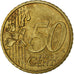 European Union, 50 Euro Cent, error double reverse side, Messing, UNZ