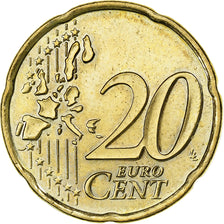European Union, 20 Euro Cent, error double reverse side, Messing, VZ+