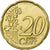 European Union, 20 Euro Cent, error double reverse side, Brass, MS(60-62).