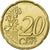 European Union, 20 Euro Cent, error double reverse side, Brass, MS(60-62)