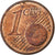 European Union, Euro Cent, error double reverse side, Copper Plated Steel, VZ