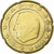 Bélgica, Albert II, 20 Euro Cent, error double observe side, 2000, Brussels