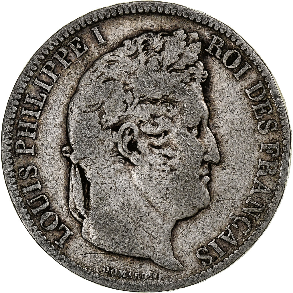 Frankrijk, 5 Francs, Louis-Philippe, 1831, Paris, Zilver, ZG+, Gadoury:677a