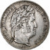 France, 5 Francs, Louis-Philippe, 1840, Paris, Silver, VF(30-35), Gadoury:678