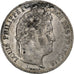 Francia, 5 Francs, Louis-Philippe, 1833, Rouen, Argento, MB+, Gadoury:678