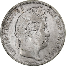 France, 5 Francs, Louis-Philippe, 1831, Lyon, Silver, VF(20-25), Gadoury:677a
