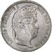 France, 5 Francs, Louis-Philippe, 1831, Lyon, Silver, VF(20-25), Gadoury:677a