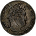France, 5 Francs, Louis-Philippe, 1832, Lyon, Silver, VF(20-25), Gadoury:678