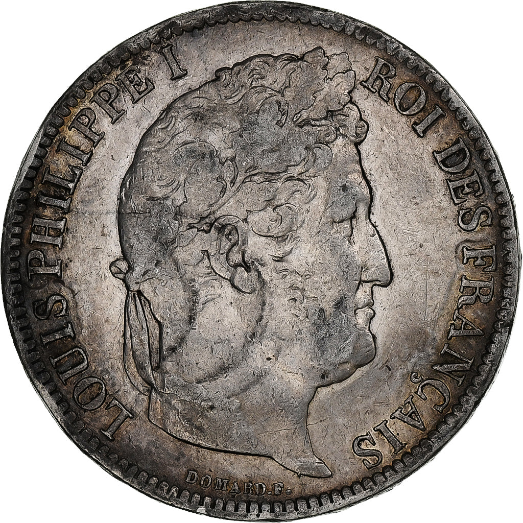 France, 5 Francs, Louis-Philippe, 1831, La Rochelle, Silver, VF(20-25)