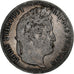 France, 5 Francs, Louis-Philippe, 1834, La Rochelle, Silver, F(12-15)