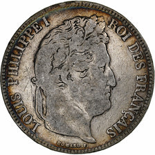 Frankrijk, 5 Francs, Louis-Philippe, 1834, La Rochelle, Zilver, ZG+