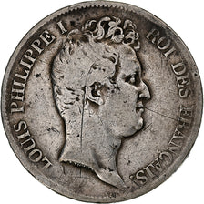 Francia, 5 Francs, Louis-Philippe, 1831, Limoges, Argento, B+, Gadoury:676