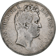 France, 5 Francs, Louis-Philippe, 1831, Bordeaux, Argent, TB, Gadoury:676